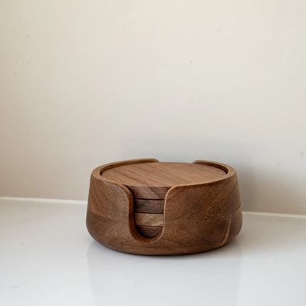 ZH Acacia Lumo Glas Onderzetter 5 Delig