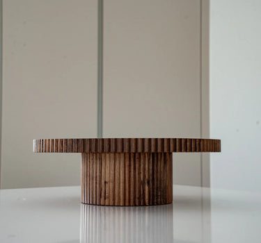ZH Acacia Stripe Taartplatteau | 30 CM