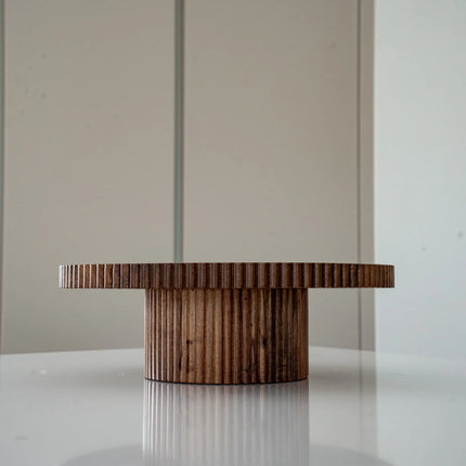 ZH Acacia Stripe Taartplatteau | 30 CM