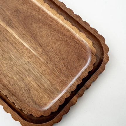 ZH Acacia Wave Serveerplank | 34 x 20 CM