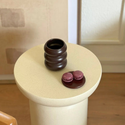 ZH Bobble keramieken Mok Matt Mocha | 2 Delig