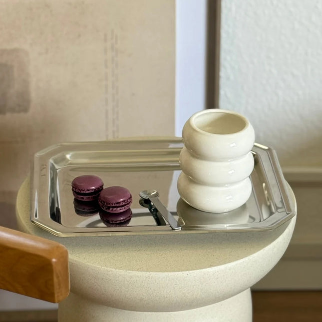 ZH Bobble keramieken Mok Wit  | 2 Delig