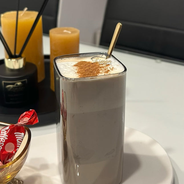 ZH Carre Black Borosilikatglas 2 delige Glas 350 ml