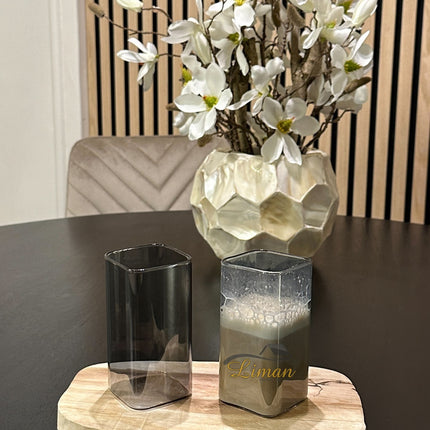 ZH Carre Black Borosilikatglas 2 delige Glas 350 ml