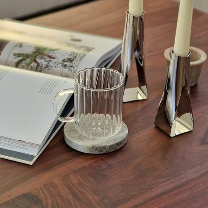 ZH Daisy Ear 2 delige Borosilikatglas 350 ml