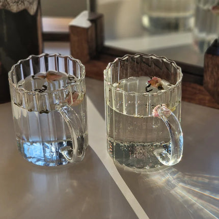 ZH Daisy Ear 2 delige Borosilikatglas 350 ml