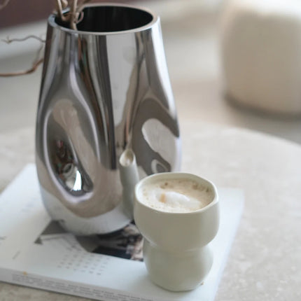 ZH Organic keramieken Mok Beige | 2 Delig