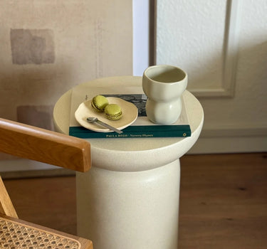ZH Organic keramieken Mok Beige | 2 Delig
