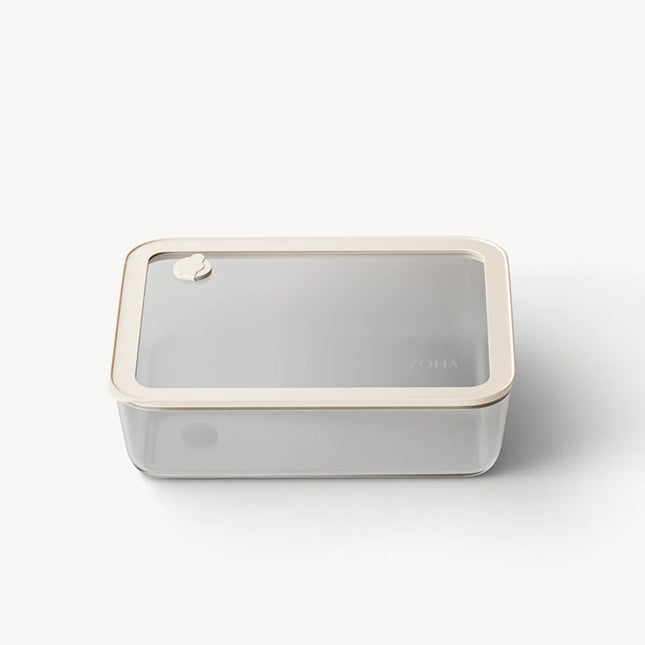 ZH Vera Vershoudbak rechthoekig | 1550 ML | Beige-transparant